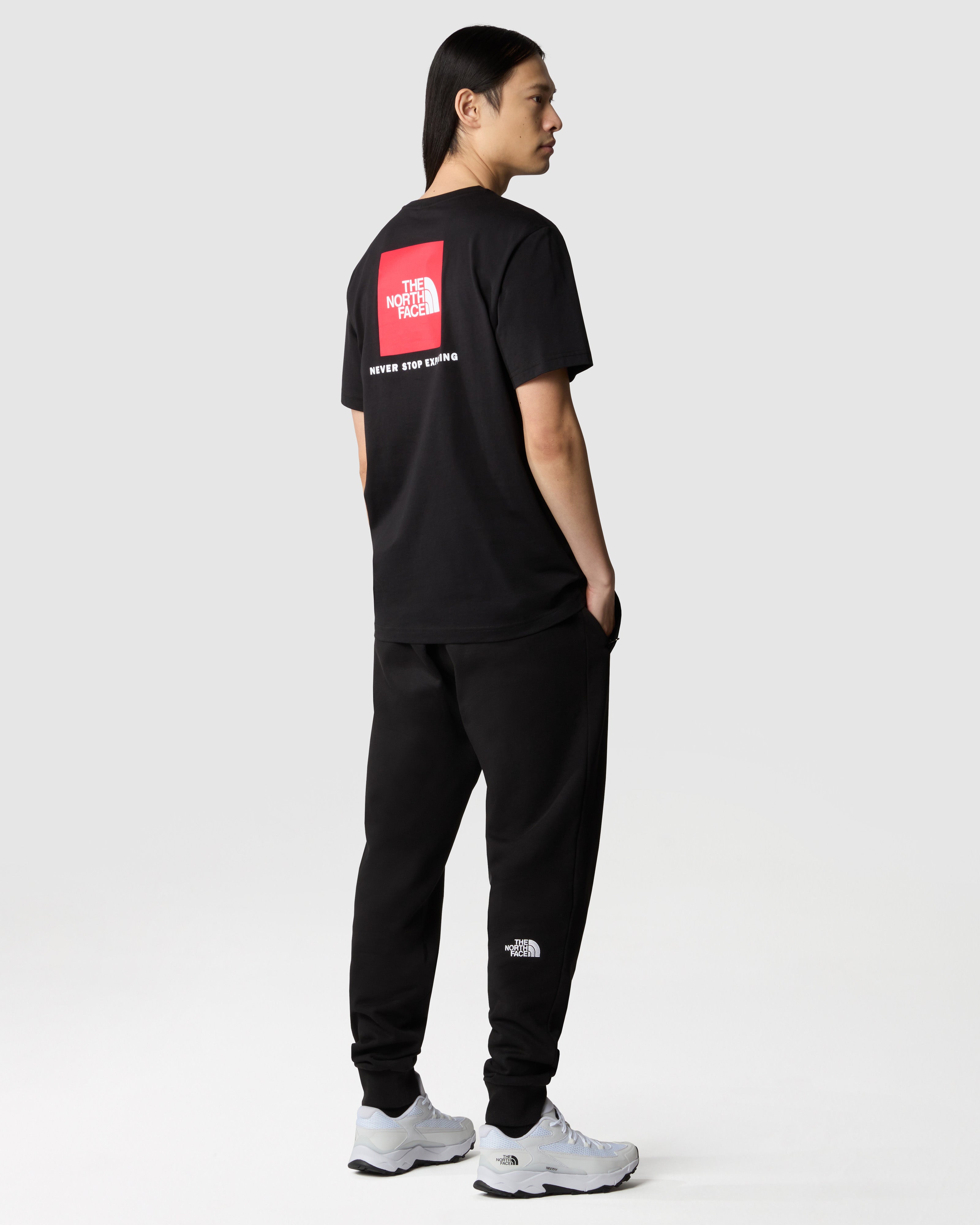 T-Shirt The North Face Red Box Homem Preta/Vermelha