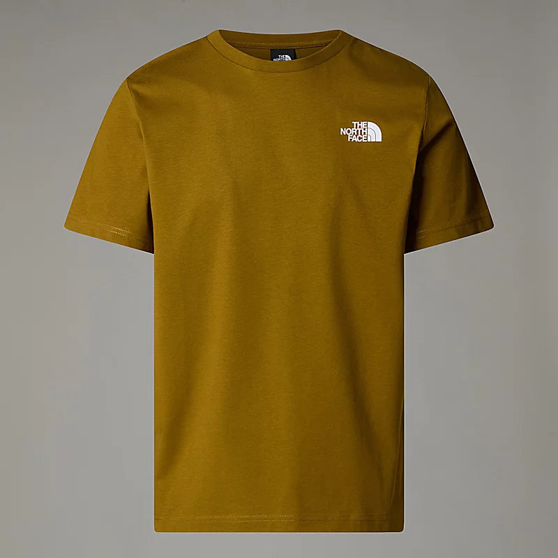T-Shirt The North Face Redbox Homem Verde