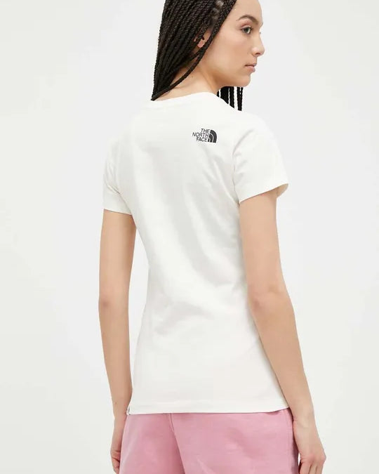 T-Shirt The North Face W Heritage S/S Mulher Branca