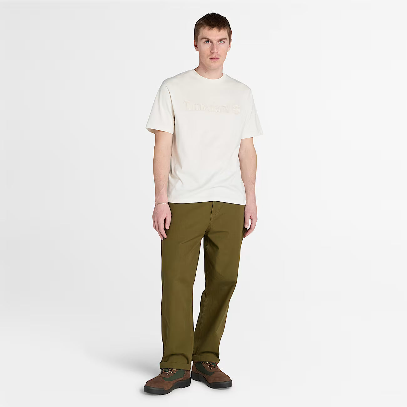 T-Shirt Timberland Hampton Homem Branca
