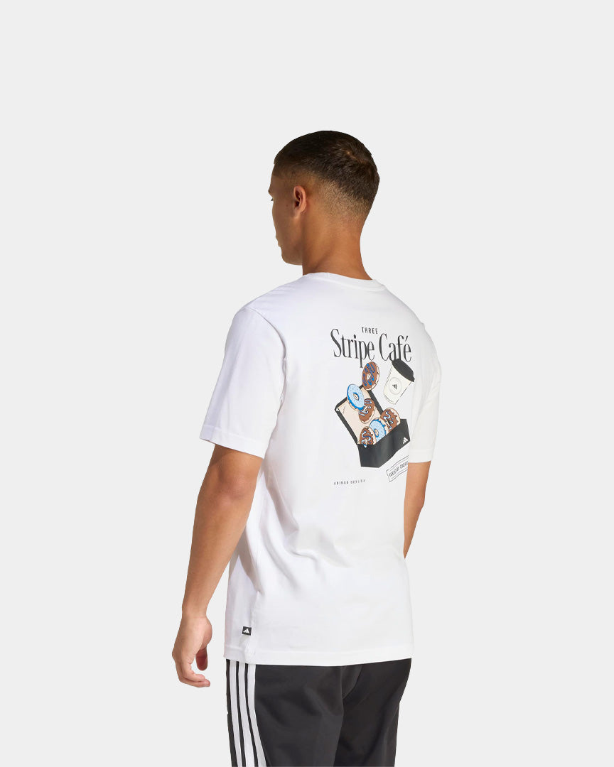 T-shirt Adidas Homem Donut Box Branca