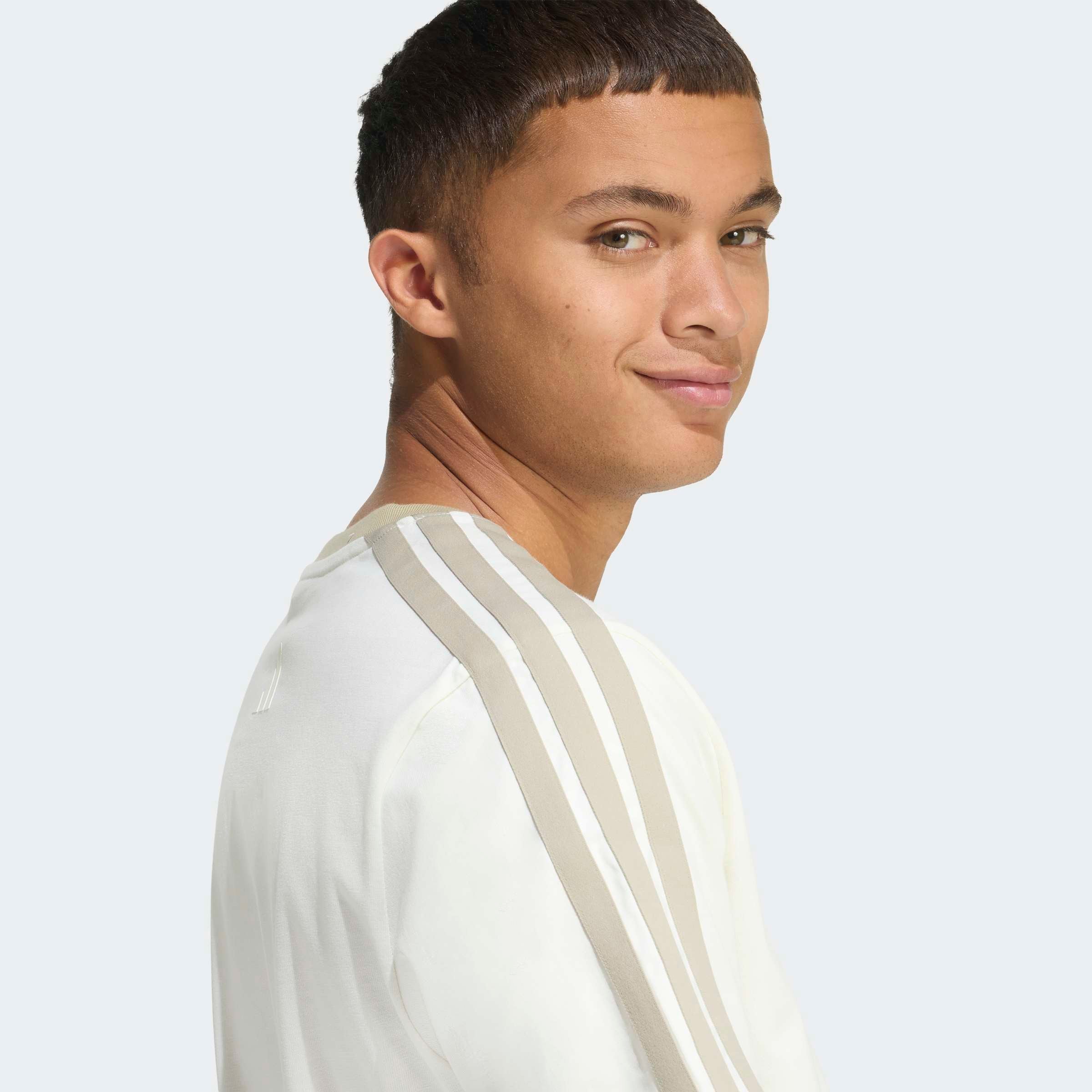 T-shirt Adidas Homem Lux Coffee Cup Bege