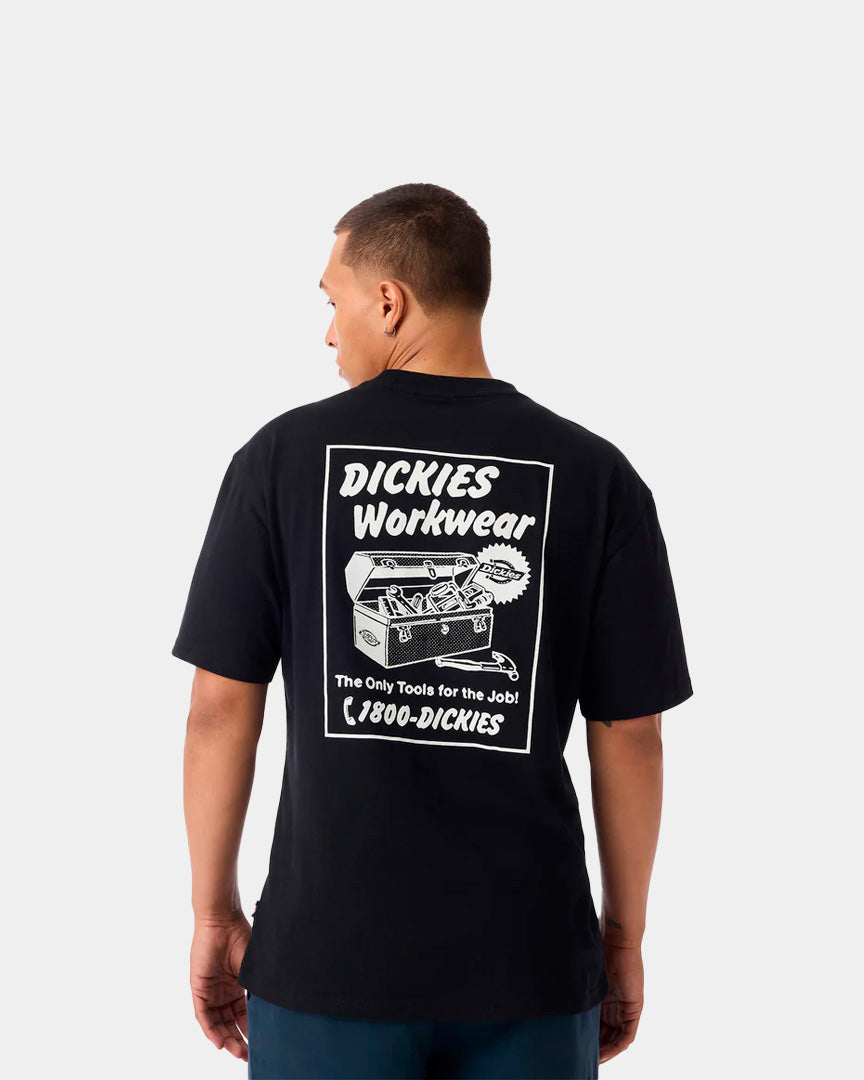 T-shirt Dickies Dry Ridge Preta