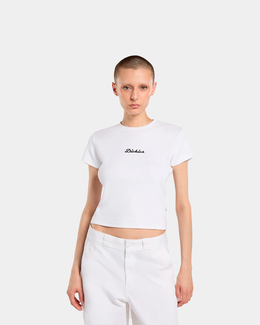 T-shirt Dickies Wellsville Mulher Branco Dickies