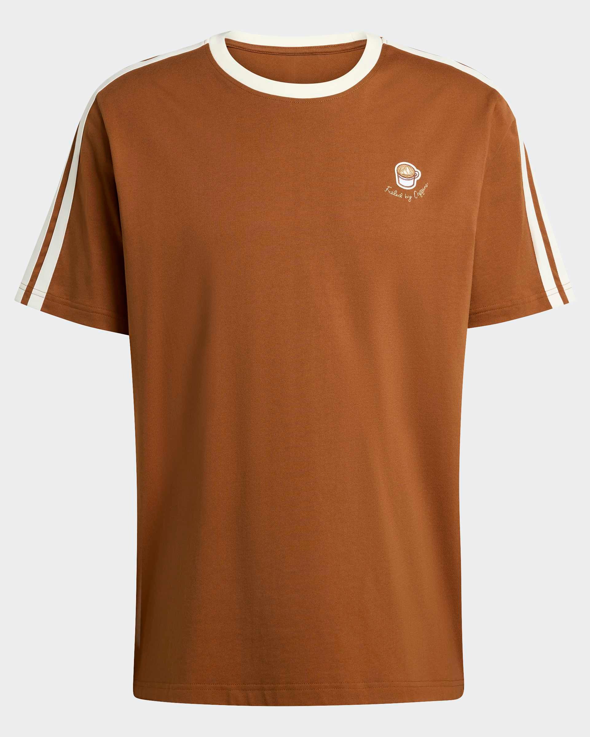 T-shirt Homem Adidas Lux Coffee Cup Castanha Adidas