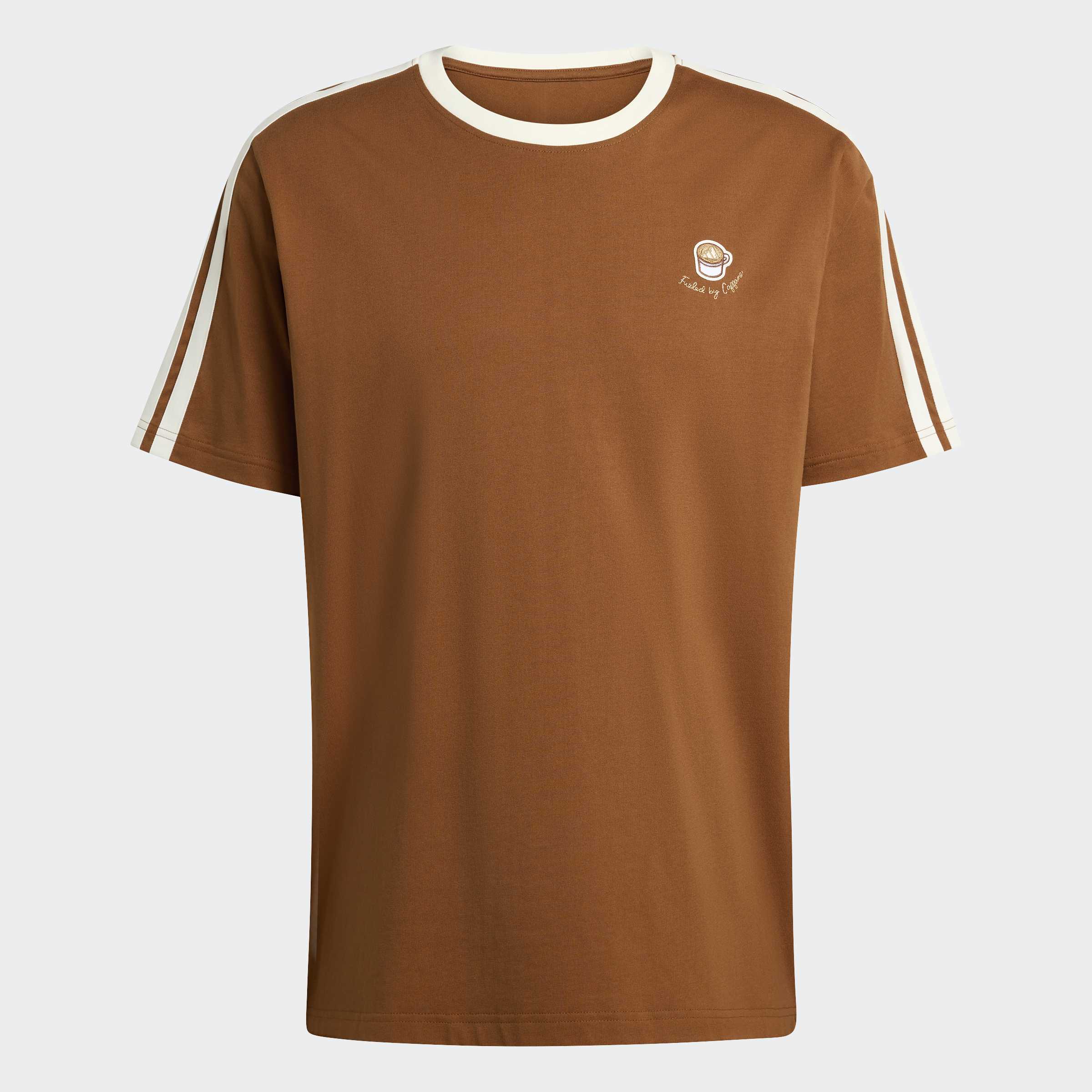 T-shirt Homem Adidas Lux Coffee Cup Castanha Adidas