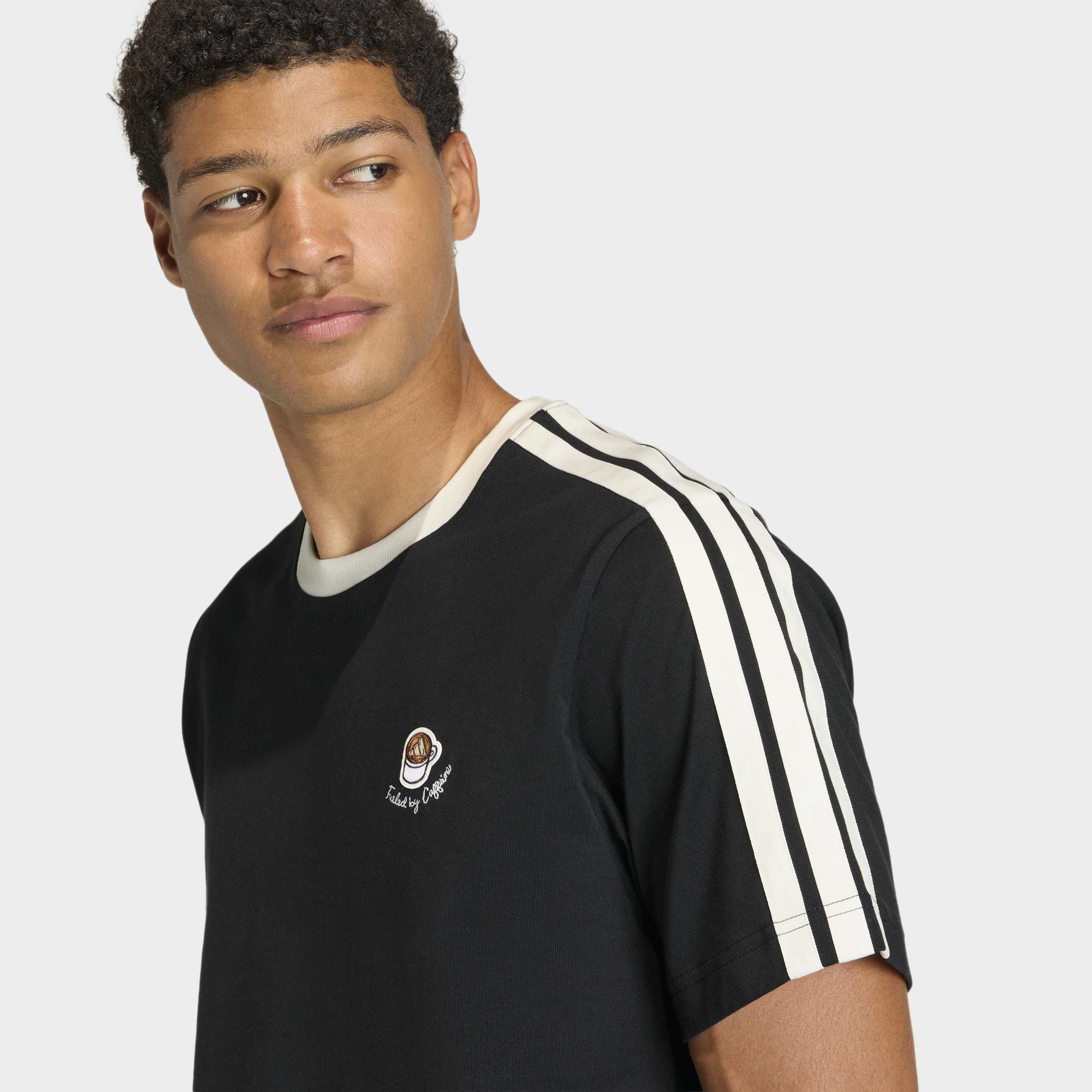 T-shirt Homem Adidas Lux Coffee Cup Preta Adidas