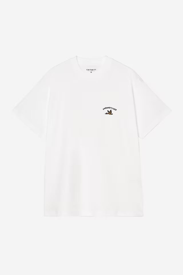 T-shirt Homem Carhartt WIP Animated Ducks Branca Carhartt
