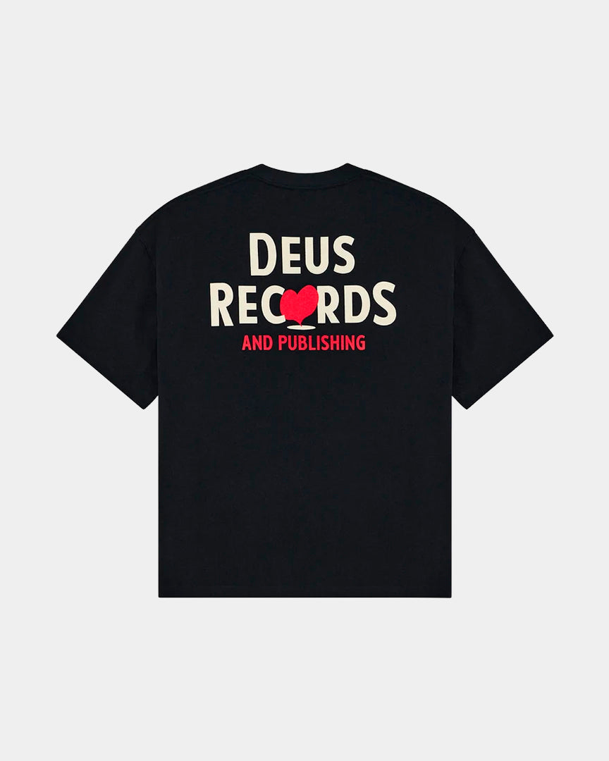 T-shirt Homem Deus Ex Machina Deep Cut Preta Deus Ex Machina