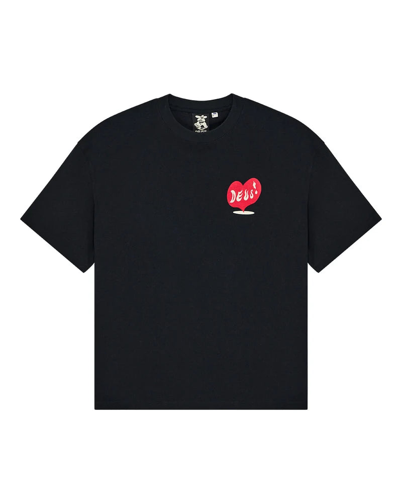 T-shirt Homem Deus Ex Machina Deep Cut Preta Deus Ex Machina