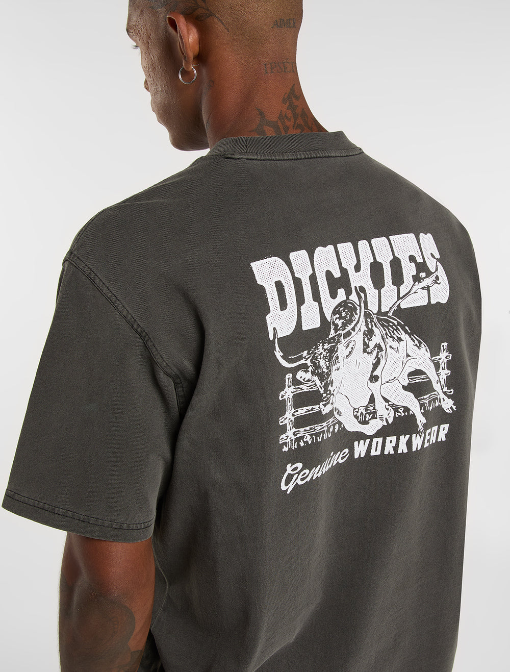 T-shirt Homem Dickies Buchtell Preta Dickies