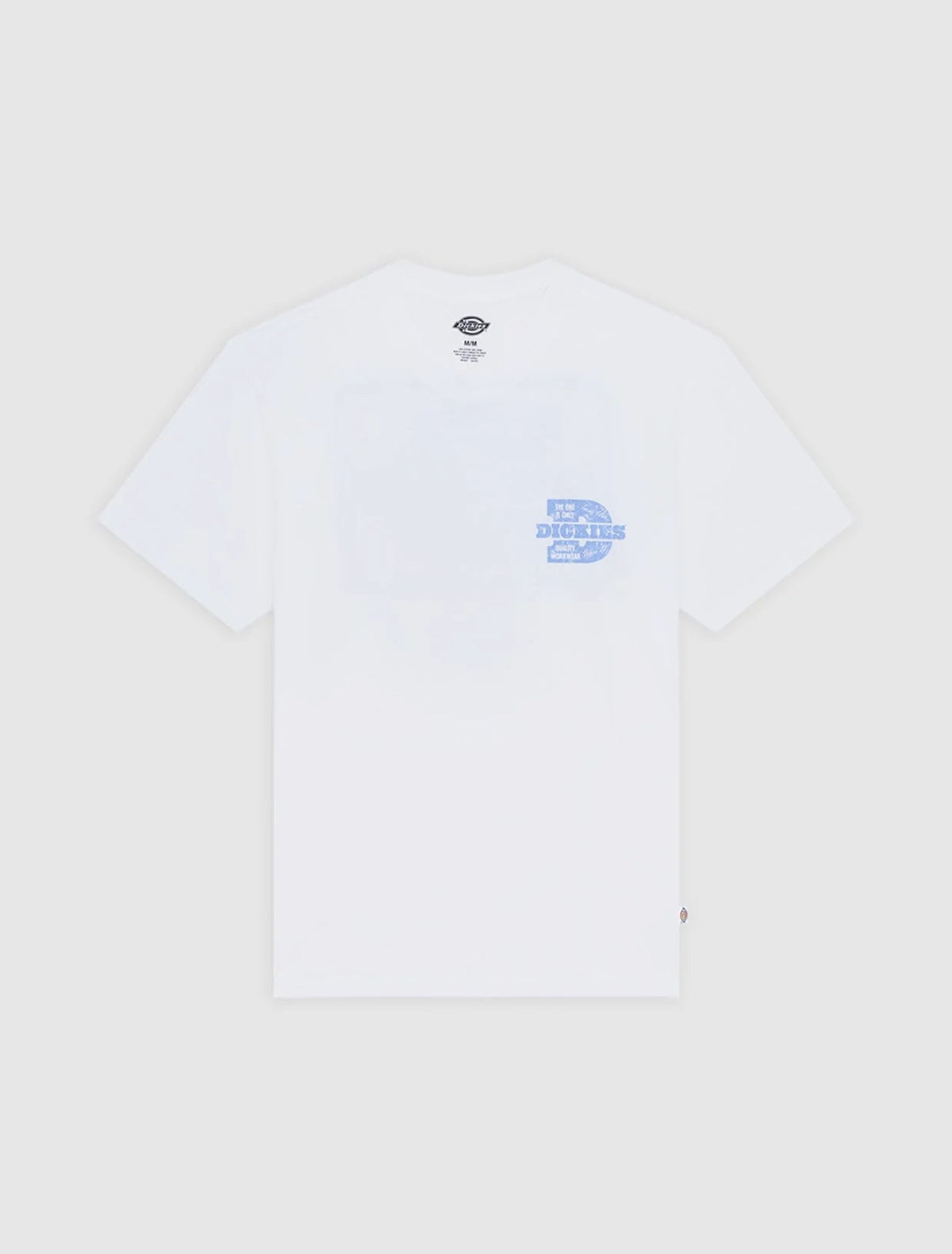 T-shirt Homem Dickies Minden Branca/Azul Dickies