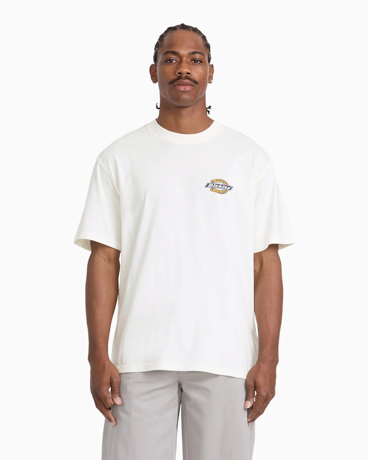 T-shirt Homem Dickies Paradise Branco Cru Dickies