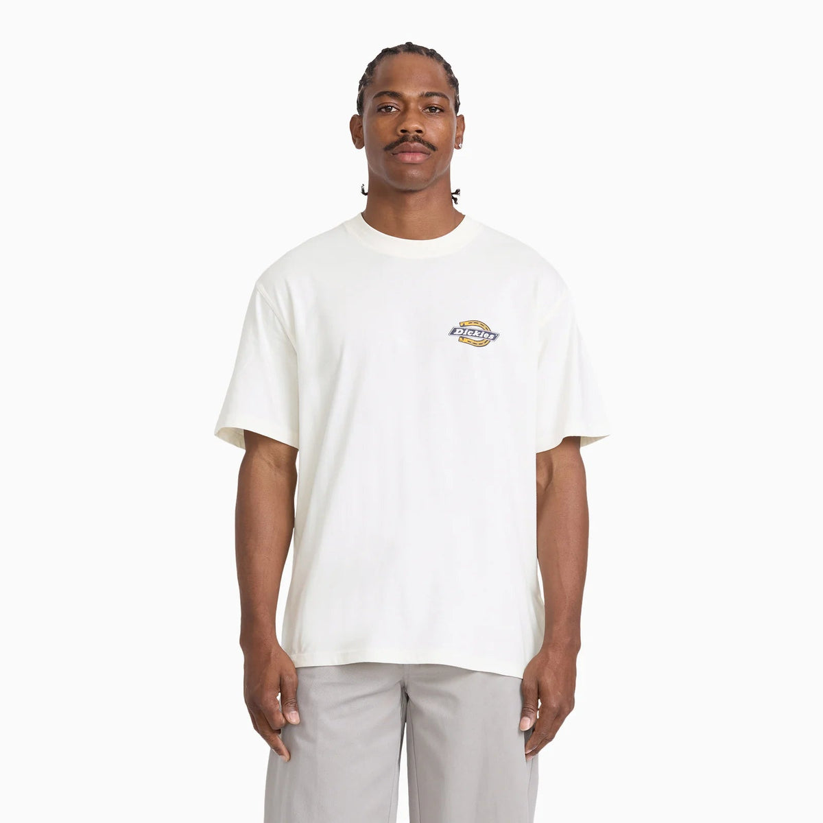 T-shirt Homem Dickies Paradise Branco Cru Dickies