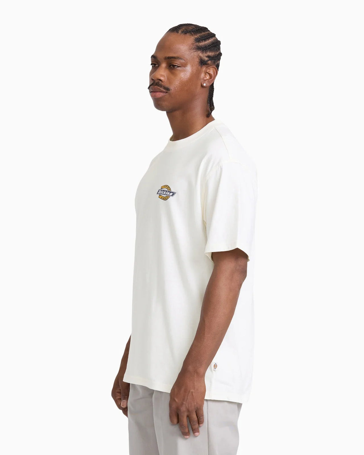 T-shirt Homem Dickies Paradise Branco Cru Dickies