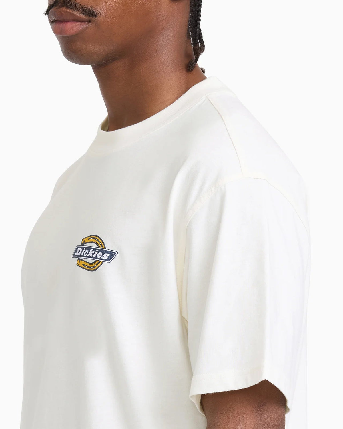 T-shirt Homem Dickies Paradise Branco Cru Dickies