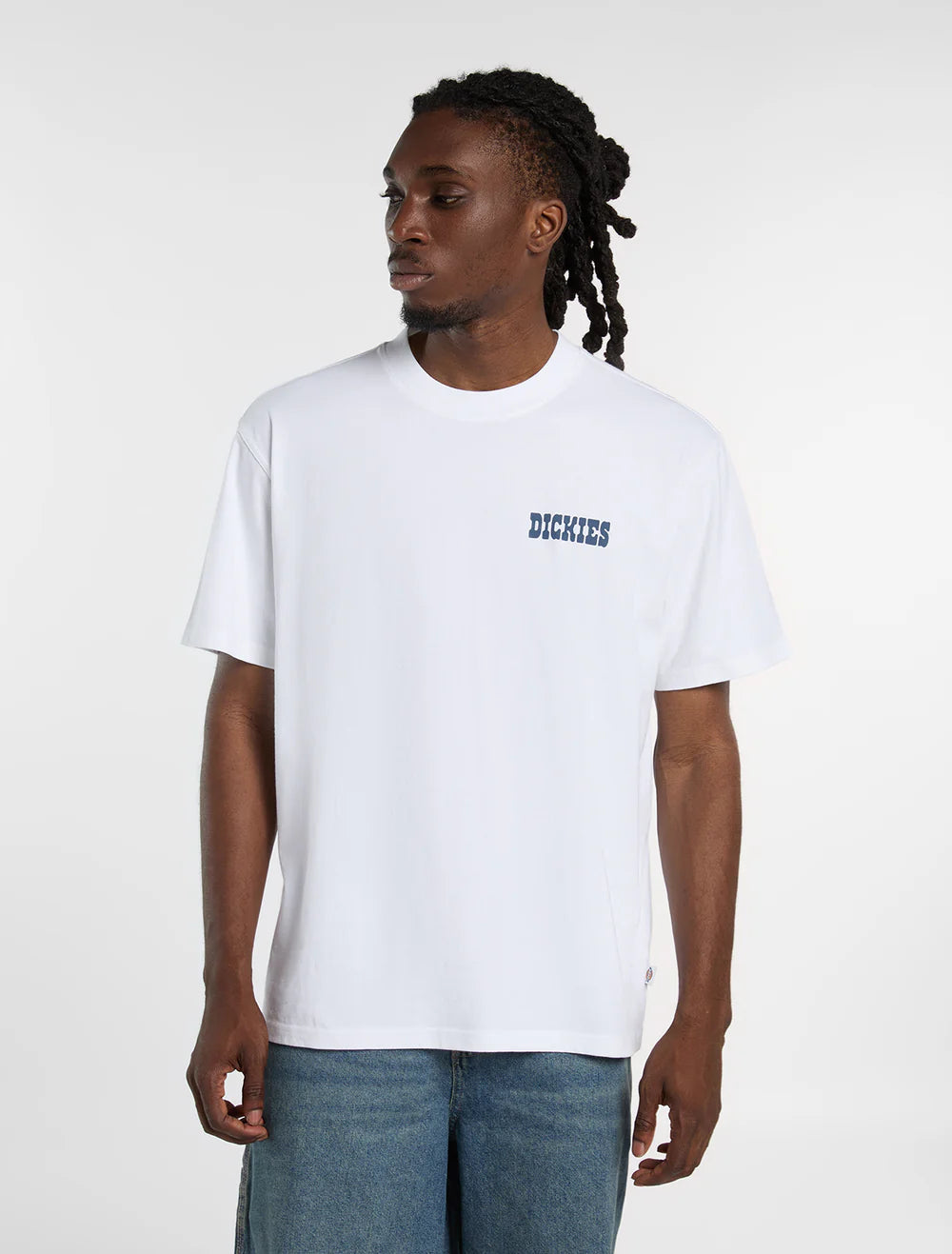 T-shirt Homem Dickies Plain City Branca Dickies