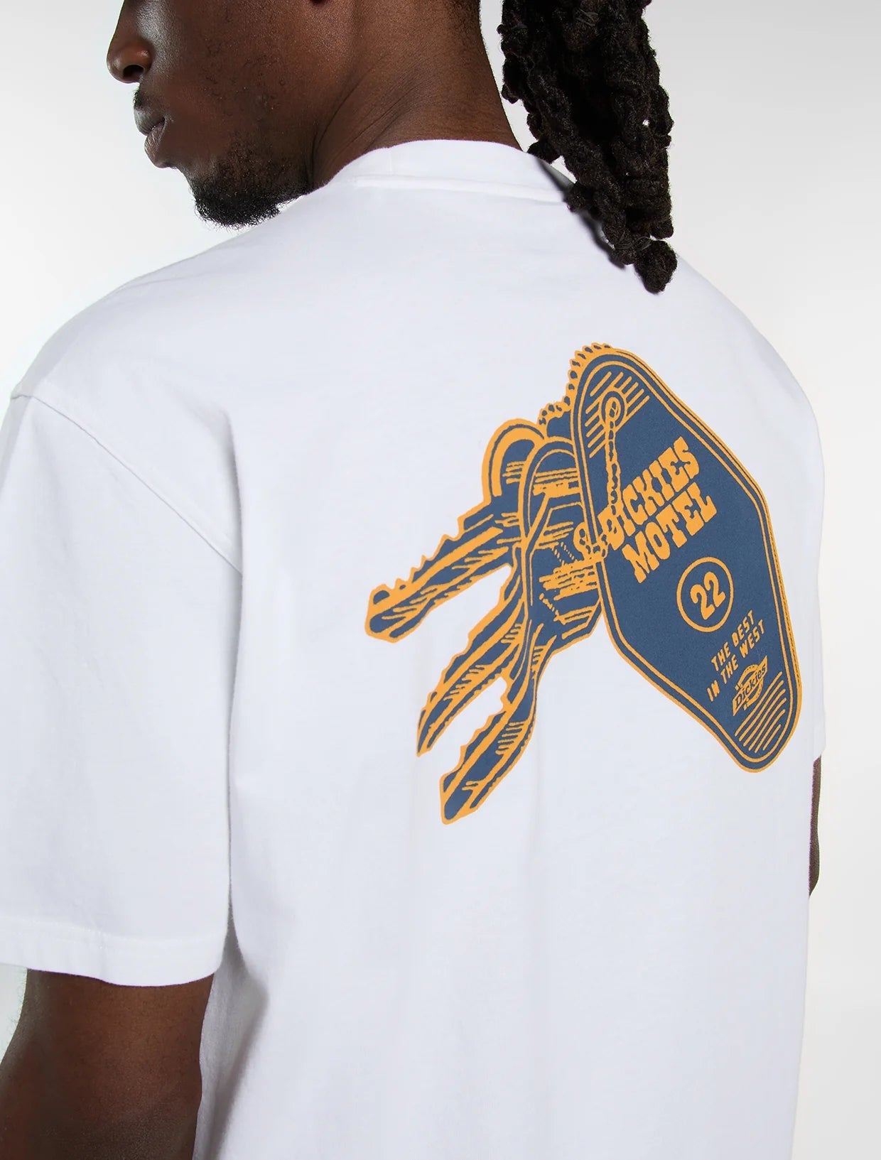 T-shirt Homem Dickies Plain City Branca Dickies