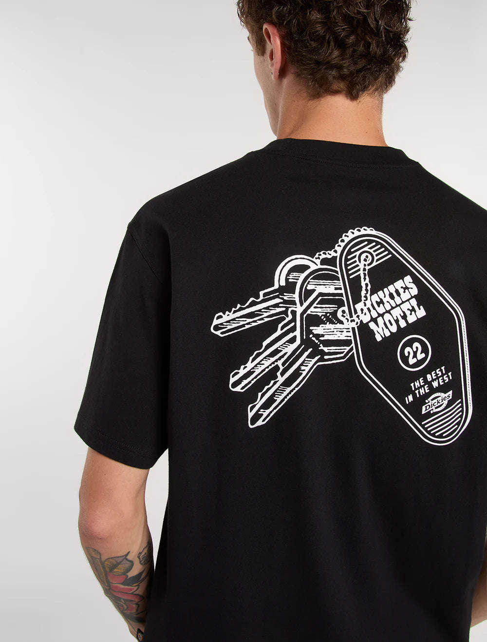 T-shirt Homem Dickies Plain City Preta Dickies