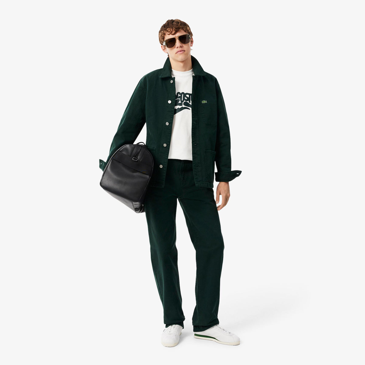 T-shirt Homem Lacoste Classic Fit Branca Lacoste