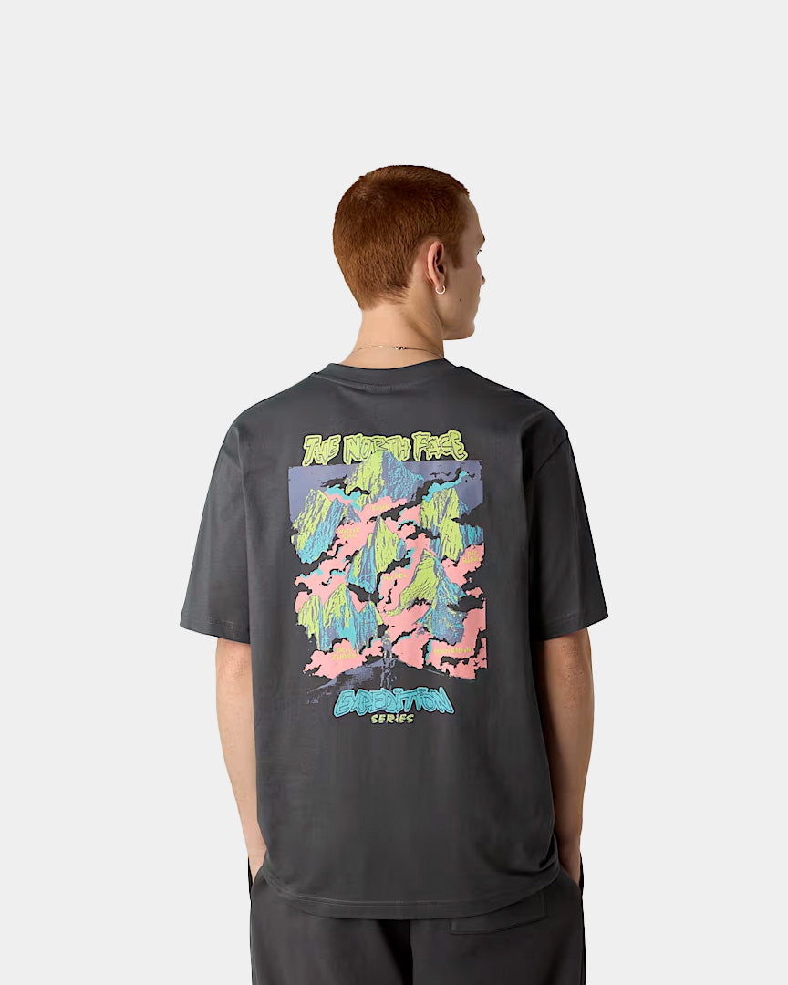 T-shirt The North Face Expedition Celebration Cinza
