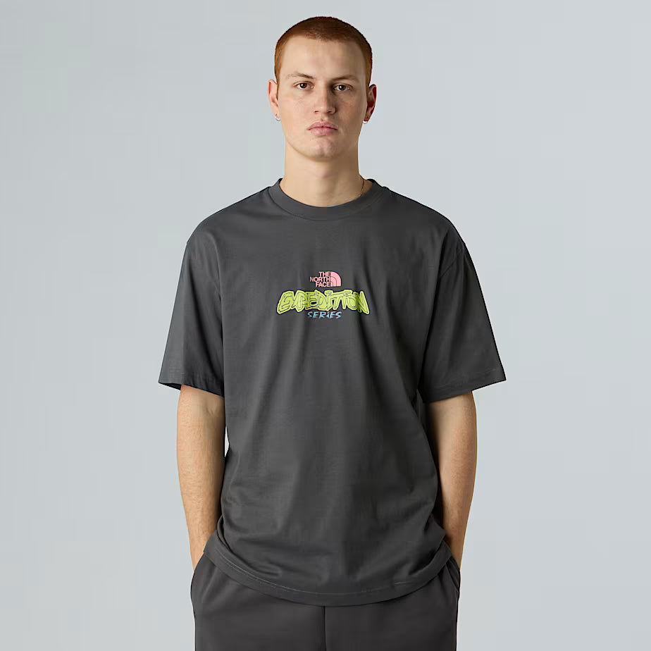 T-shirt The North Face Expedition Celebration Cinza