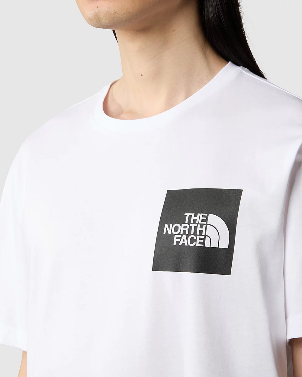 T-shirt The North Face M S/S Fine Homem Branca