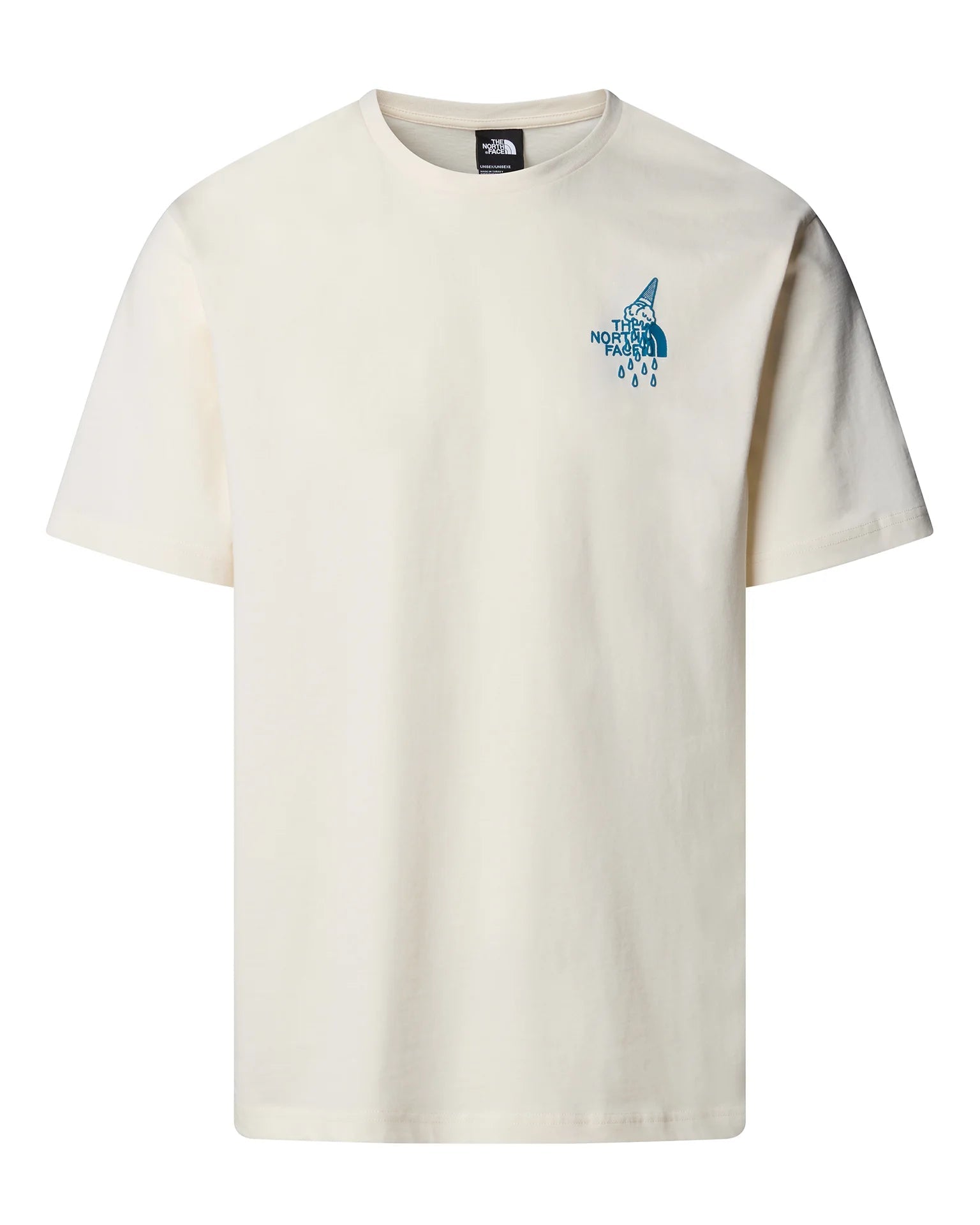T-shirt The North Face U Powder Days Homem Branca