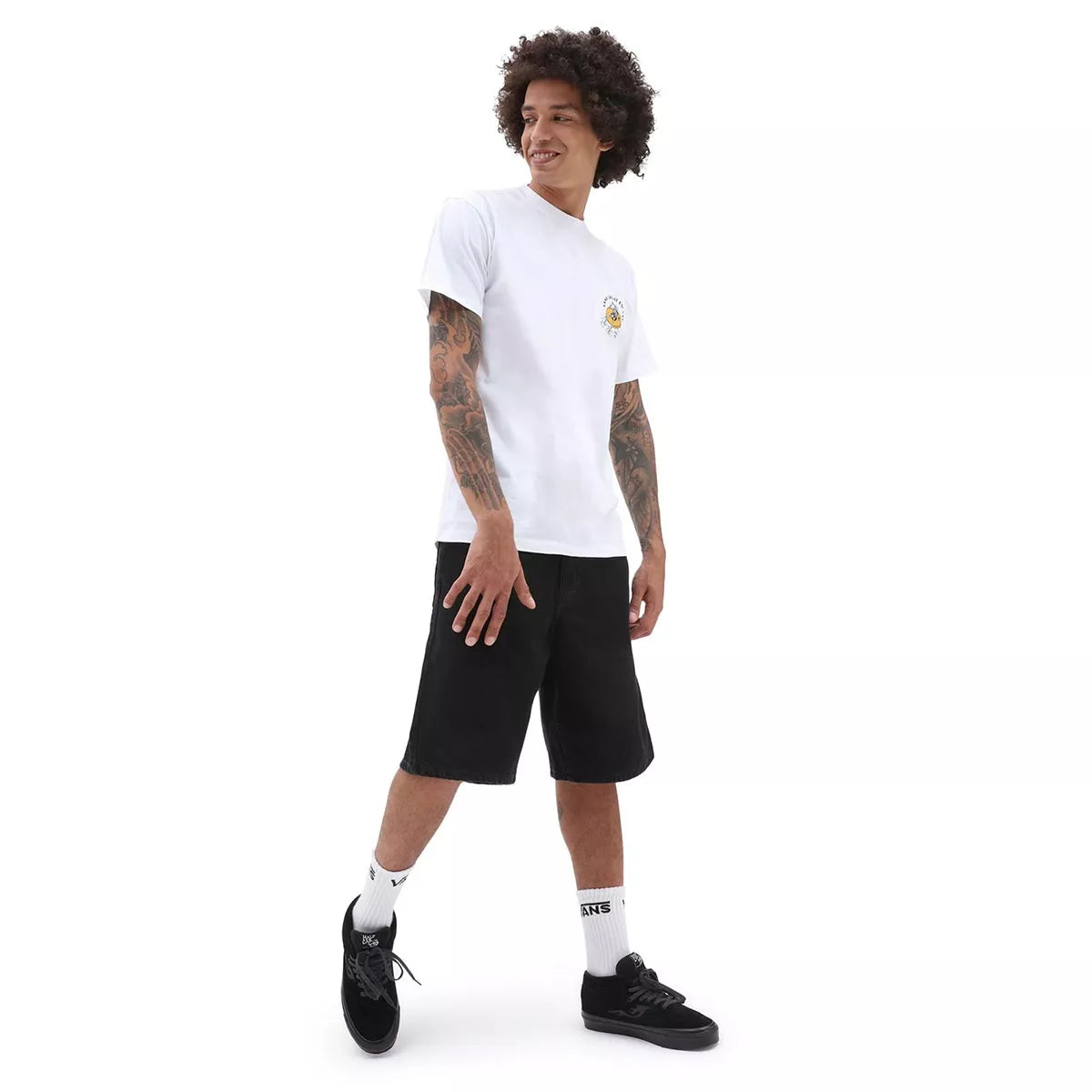 T-shirt Vans Homem Permanent Vacation Ss Tee Branca