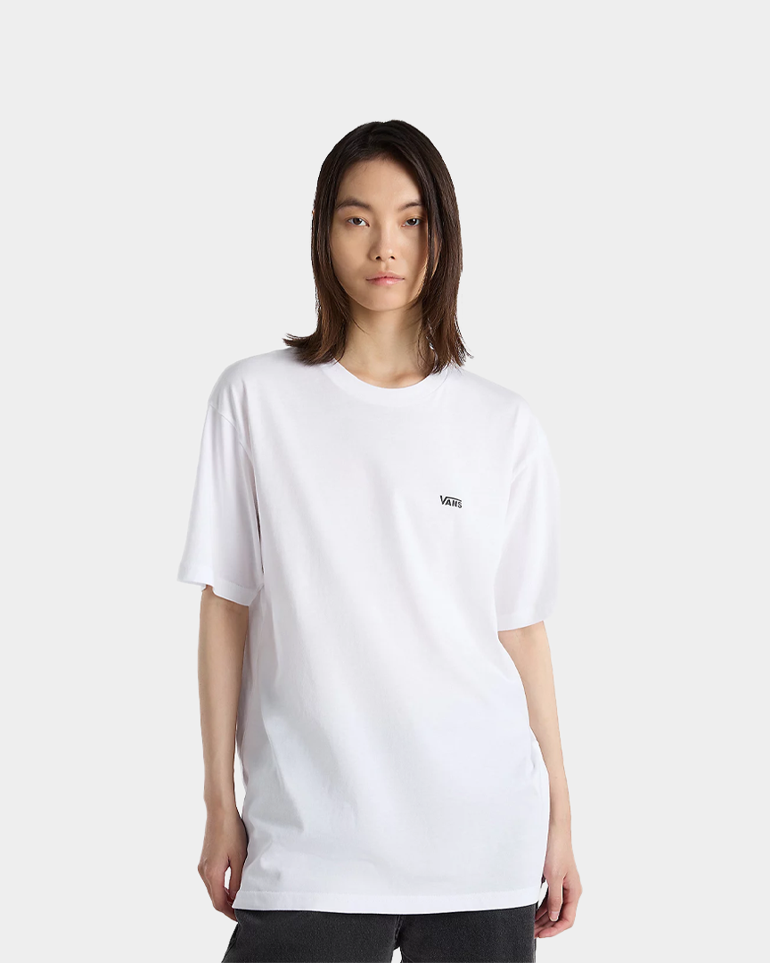 T-shirt Vans Left Chest Logo Homem Branco