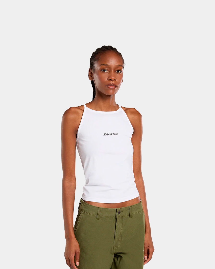 T-shirt de Alças Dickies Honeyville Mulher Branco