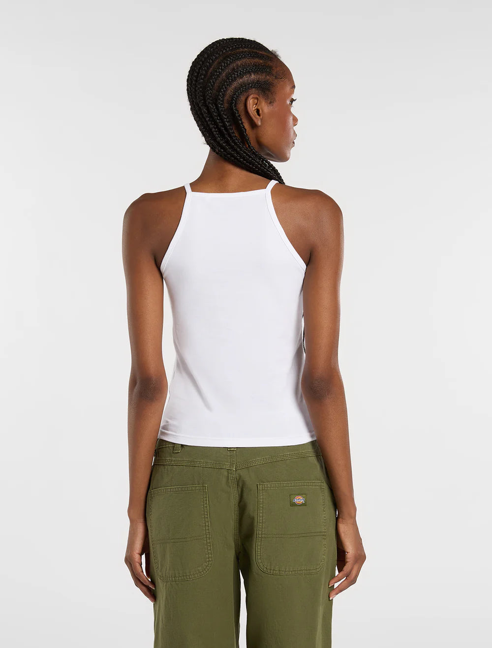 T-shirt de Alças Dickies Honeyville Mulher Branco Dickies