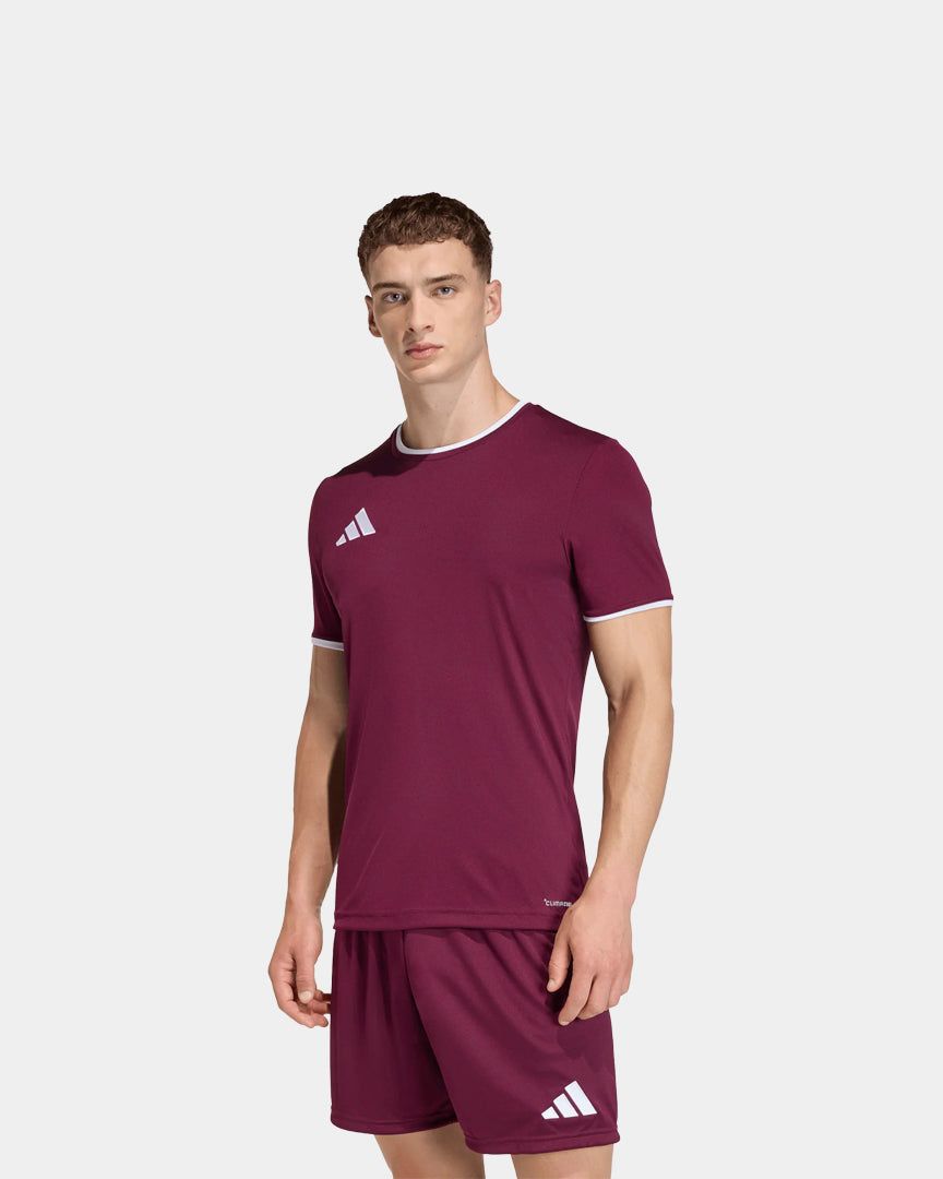 T-shirt de Treino Homem Adidas Ent26 Bordô Adidas