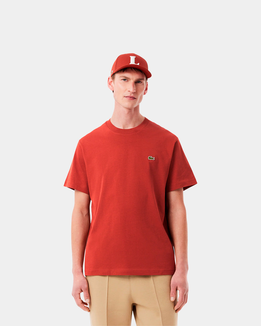Lacoste T-Shirt Clássica Bordô TH731800AFS