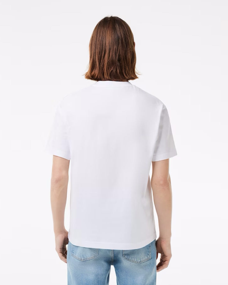 Lacoste T-Shirt Clássica Branca Lacoste