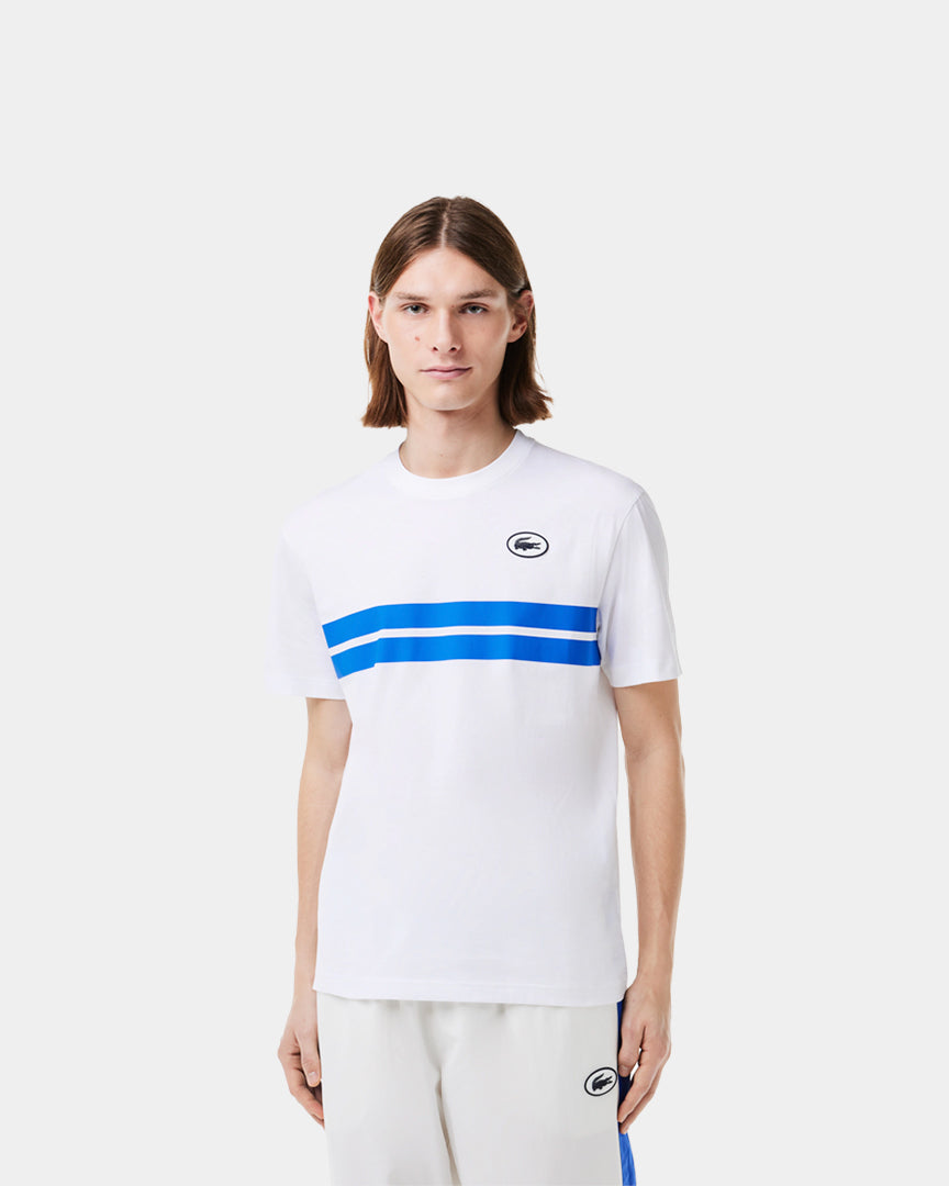 Lacoste T-Shirt Algodão Herritage Branca TH8590001