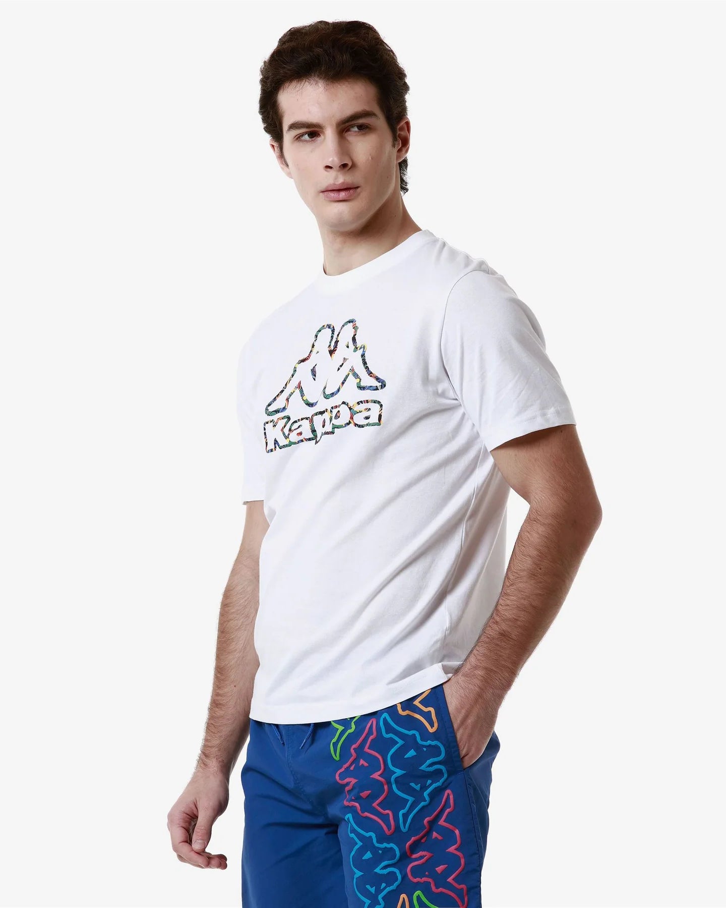 T-shirt Kappa Fario Branca Kappa