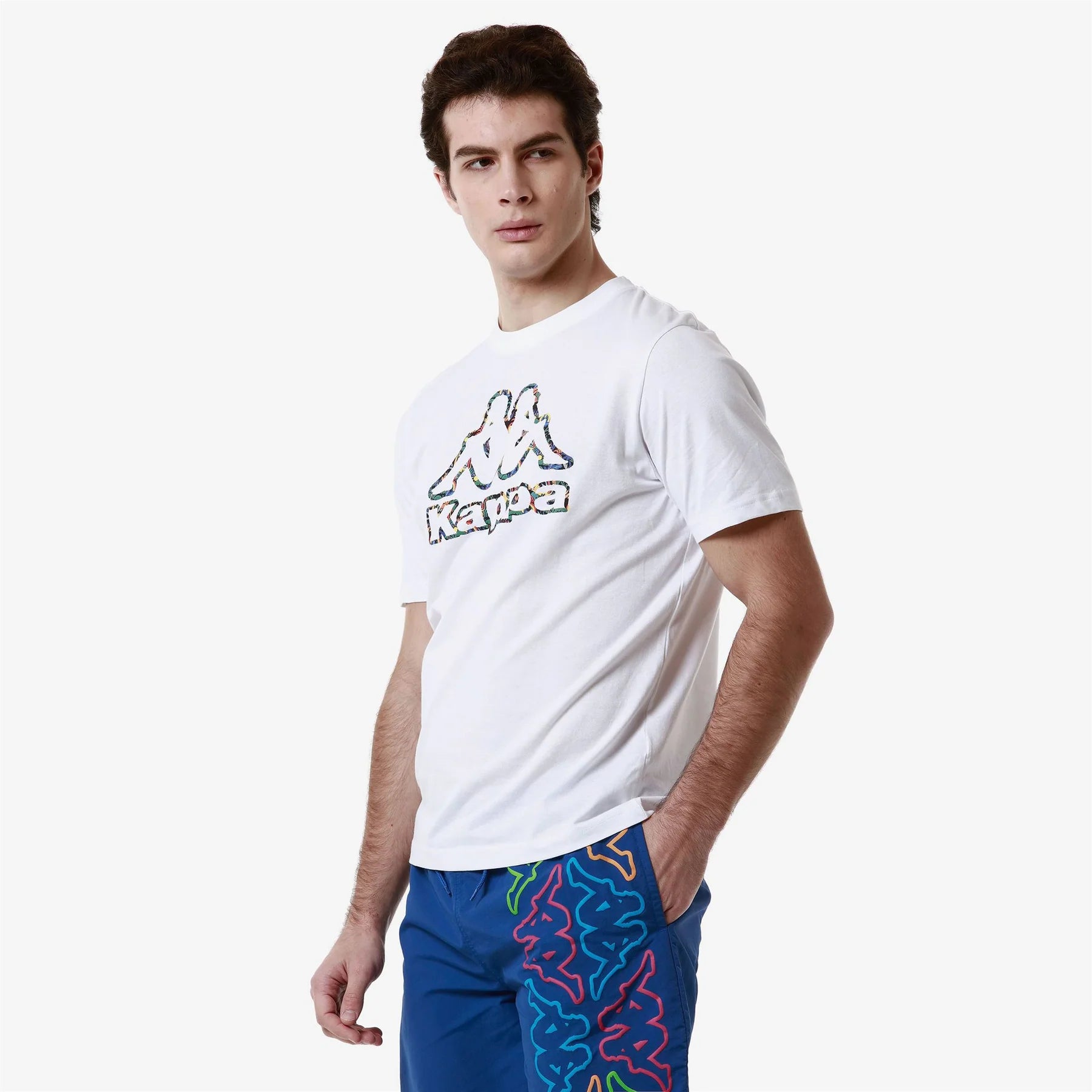 T-shirt Kappa Fario Branca Kappa