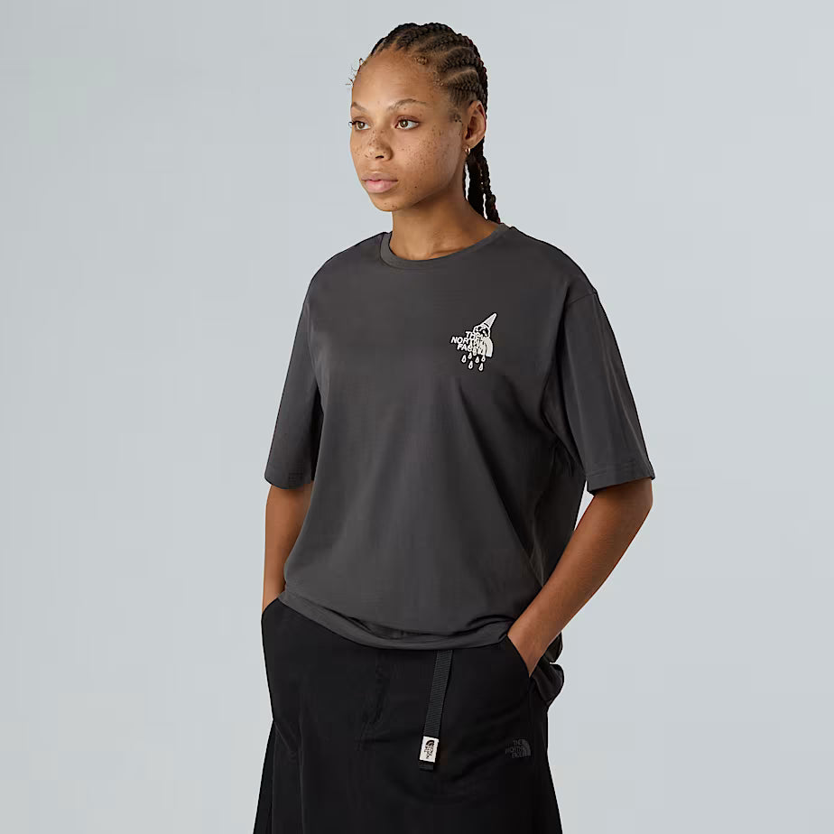 The North Face T-shirt U Powder Days Cinza Escuro The North Face