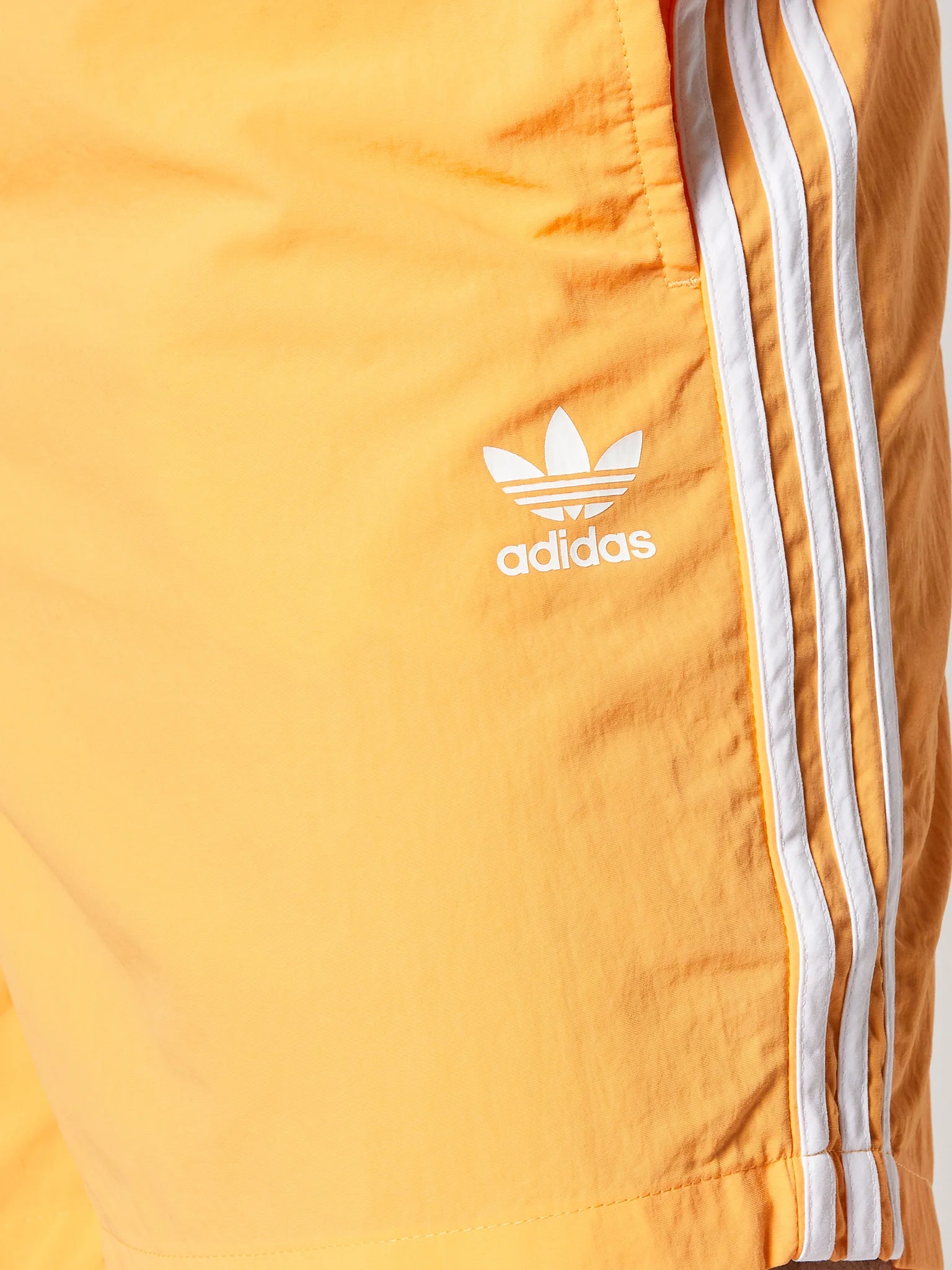 Adidas Calções de Banho 3-Stripes Laranja Adidas