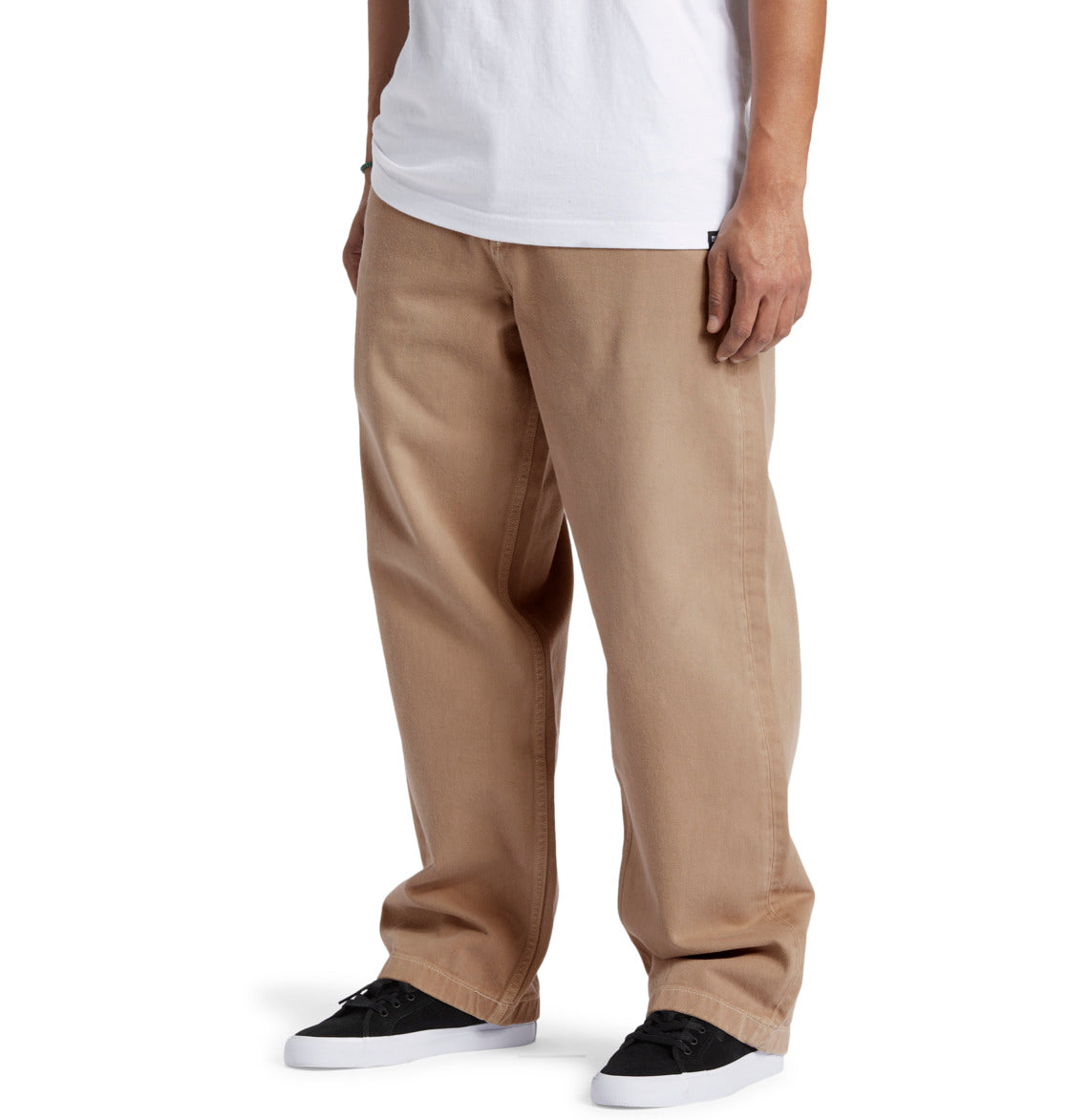 DC Calças Worker Baggy Bege DC