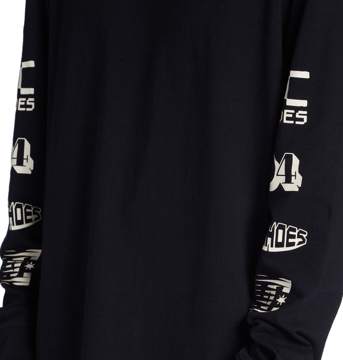 DC T-Shirt de Manga Comprida All Smiles Preta DC