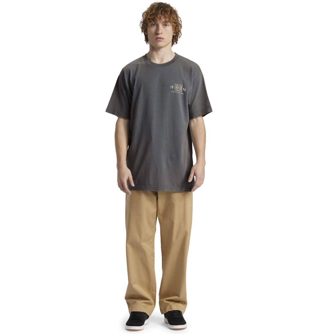 DC T-Shirt High Rise Cinza DC