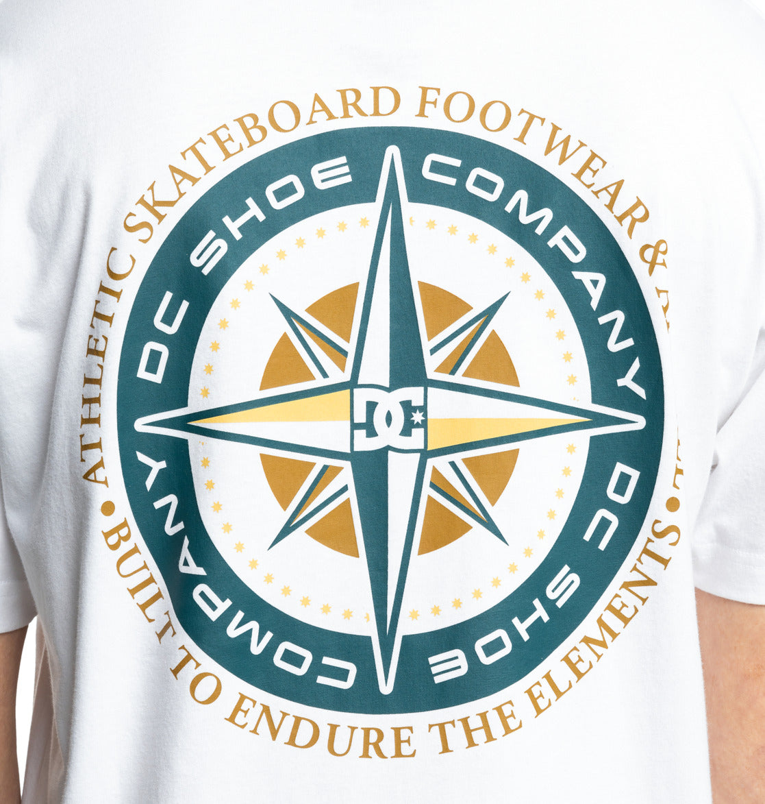 DC T-Shirt True North Branca DC