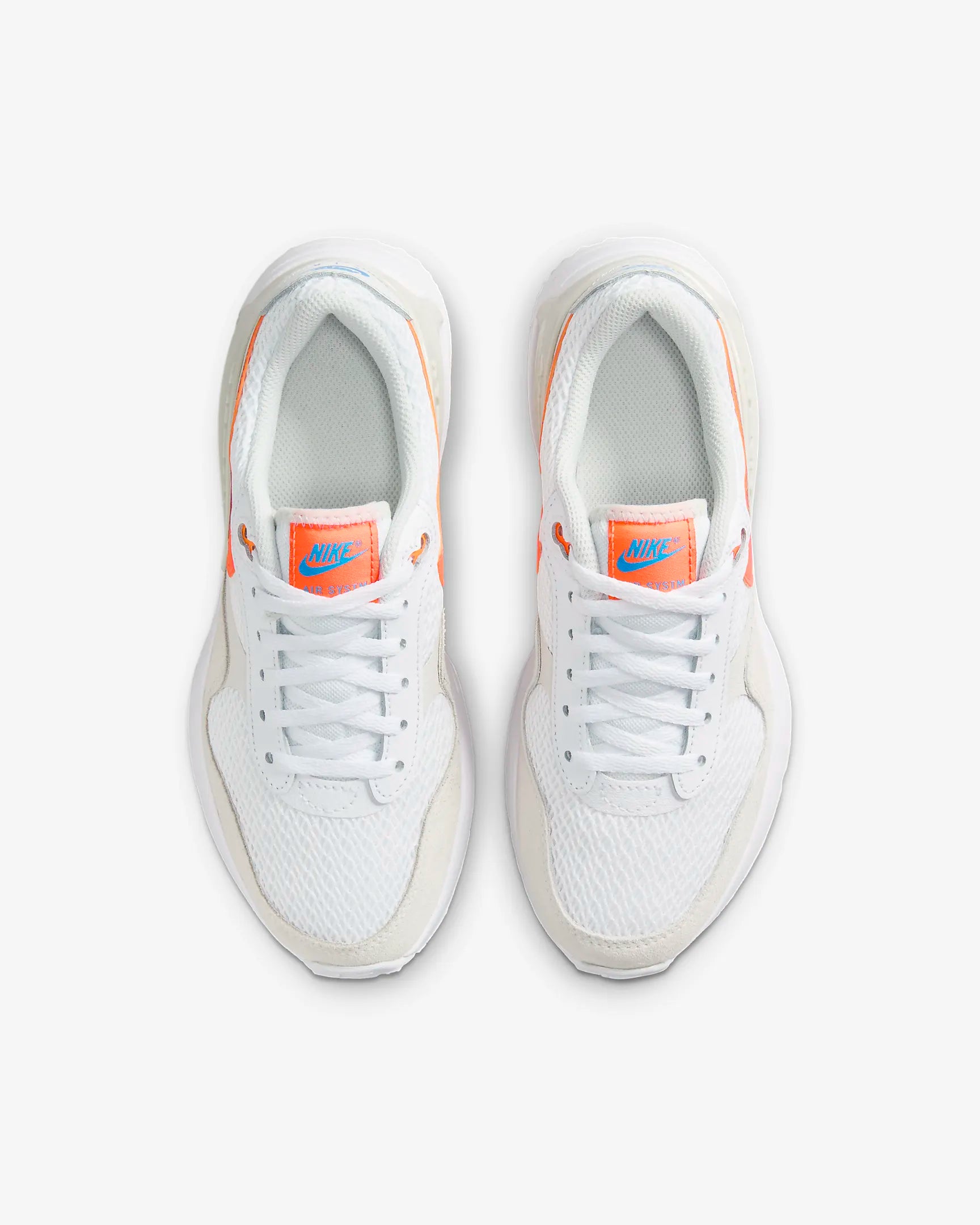 Nike Air Max Systm Branco/Laranja Nike