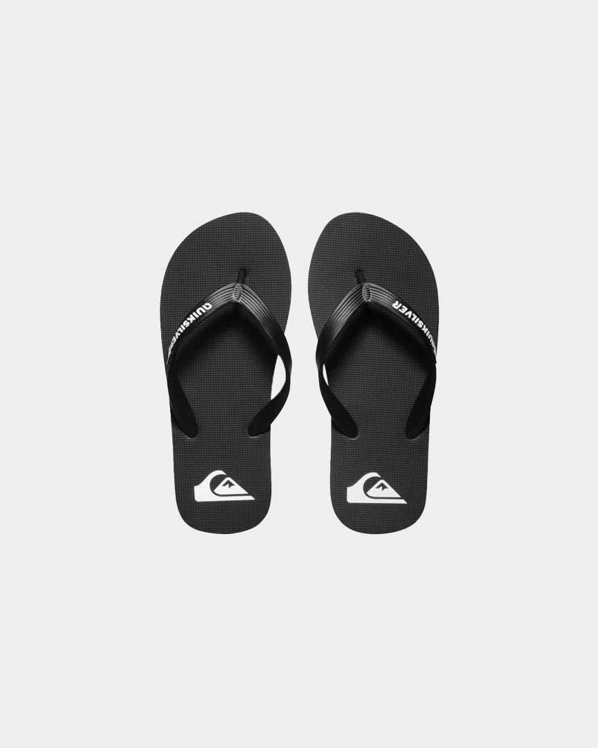 Quicksilver Chinelos Molokai Pretos aqbl100277xkkw