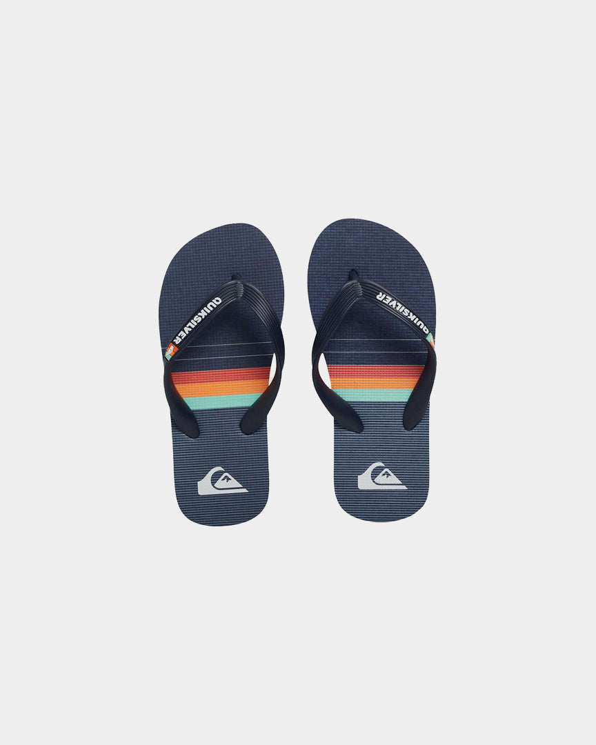 Quiksilver Chinelos Molokai Jr Marinho/Multicor aqbl100492xbbb