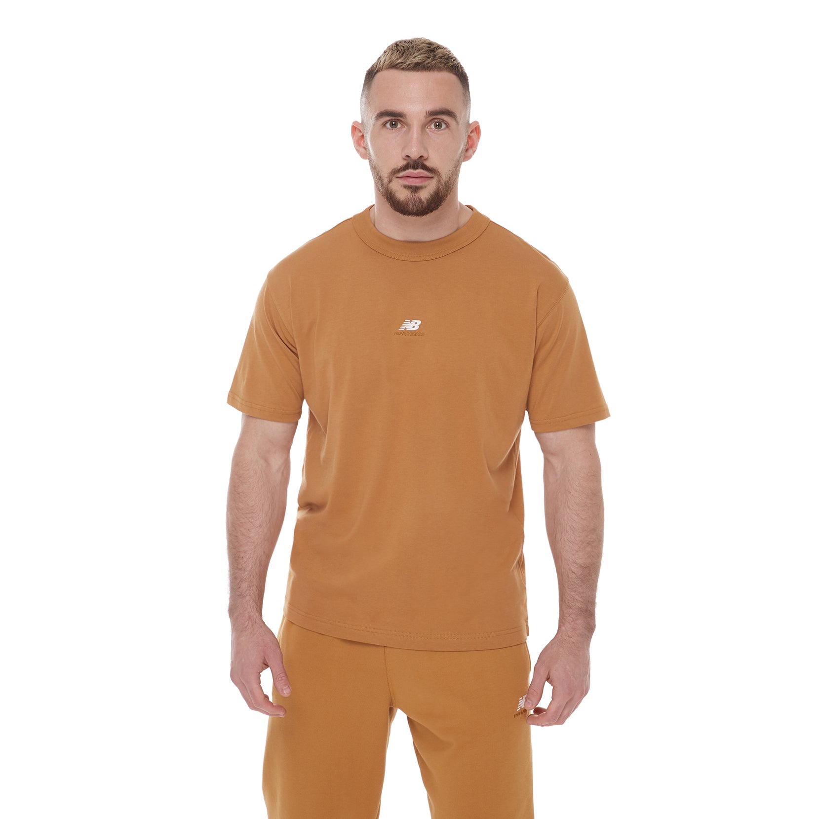 New Balance T-Shirt Athletics Graphic Camel New Balance