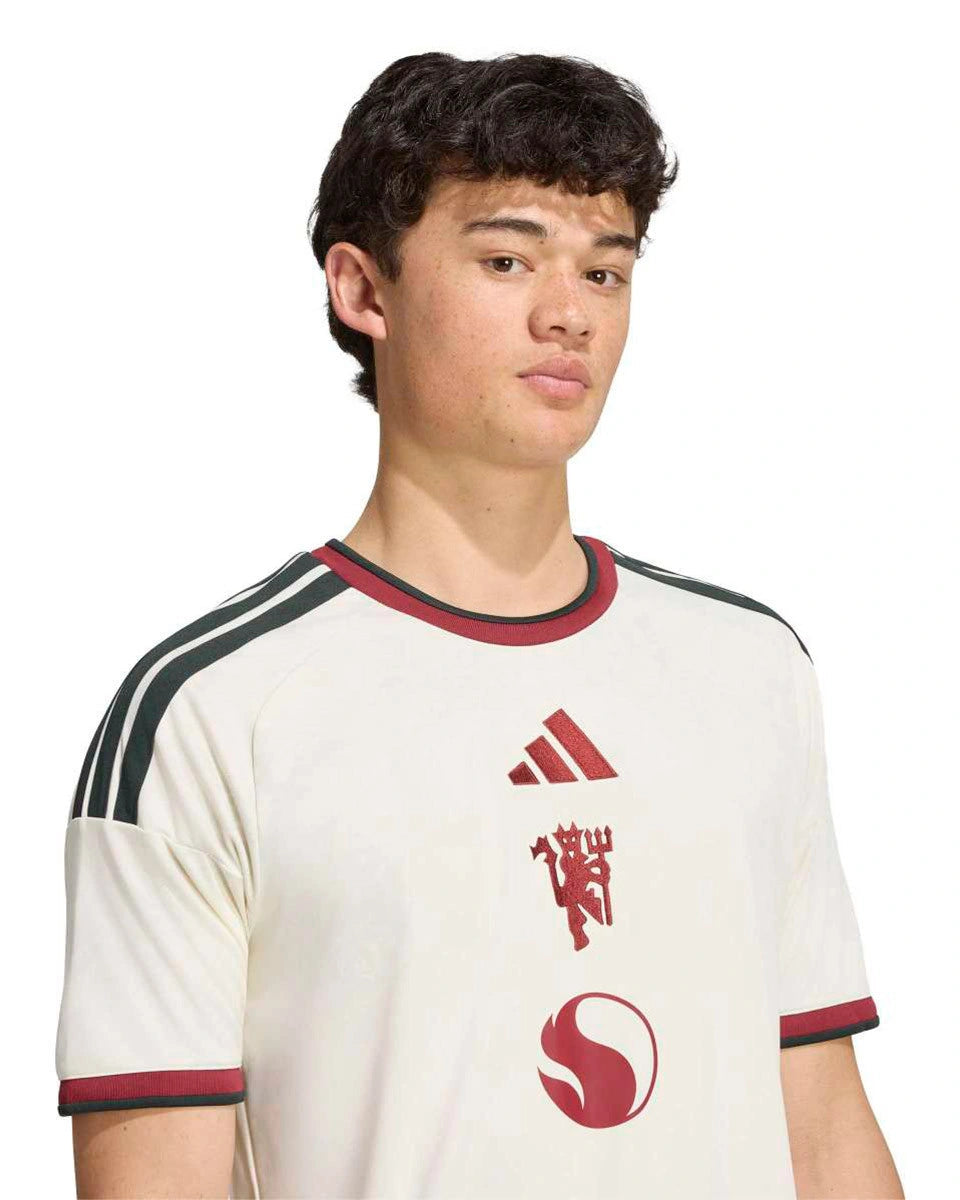 3ª Camisola Manchester United 26/27 Adidas Branco Adidas