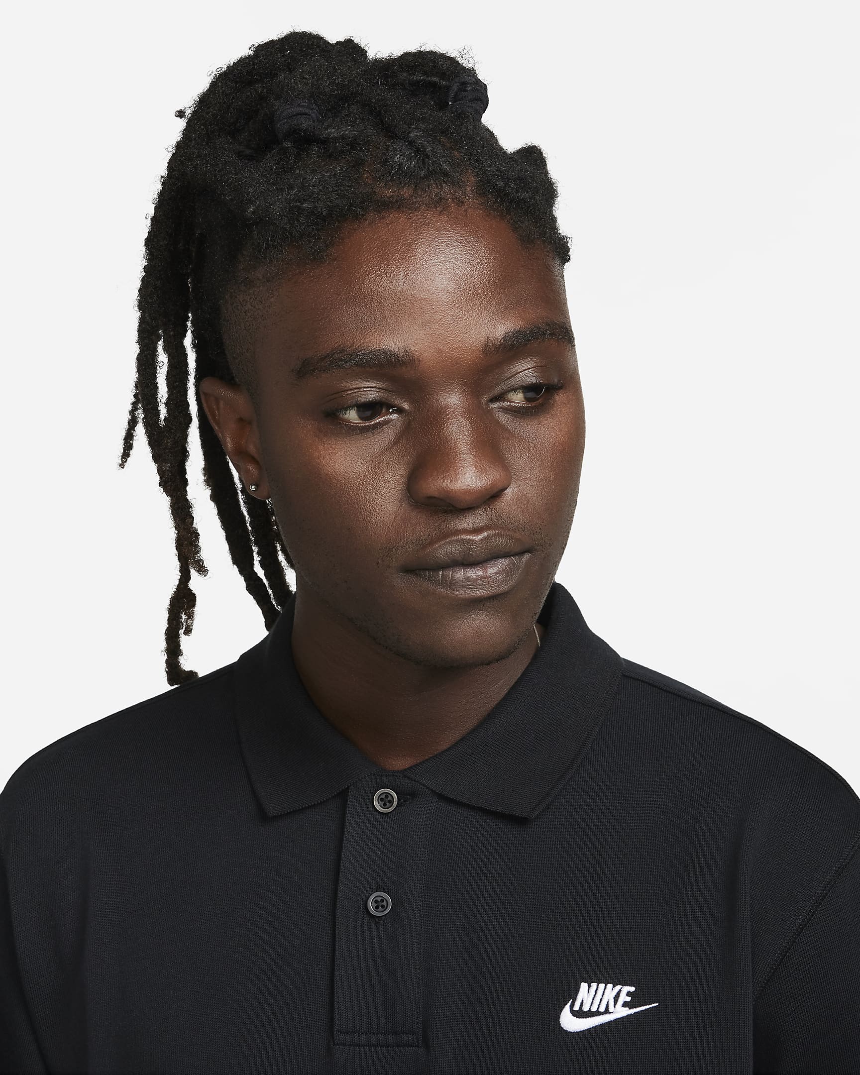 Nike Polo Long-Sleeve Preto Nike